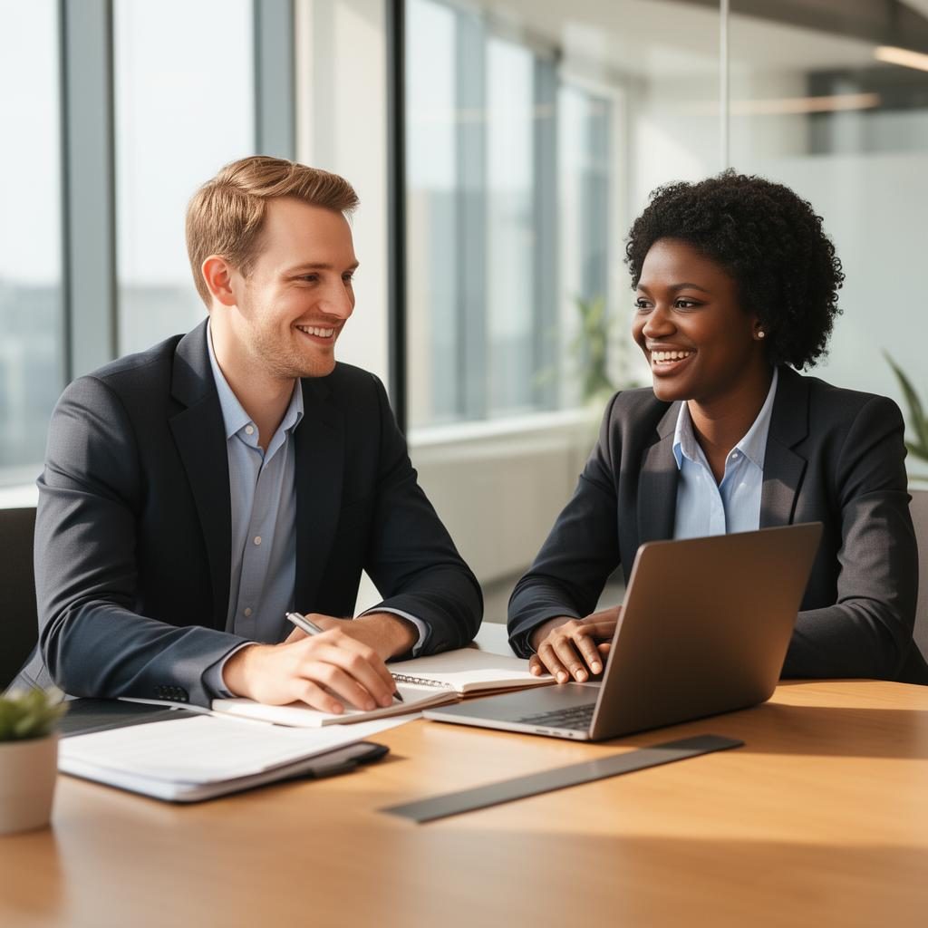 Business English Training in modernem Büro